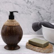 Zeepdispenser van natuurlijk kokosnoot - 300ml