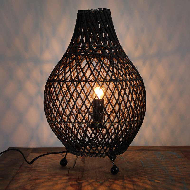 Rotan Tafellampen - Naturel
