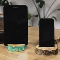 Grote Gamal Houten Telefoonhouder - Greenwash