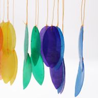 Regenboogblad Groot Blad Drijfhout Chime