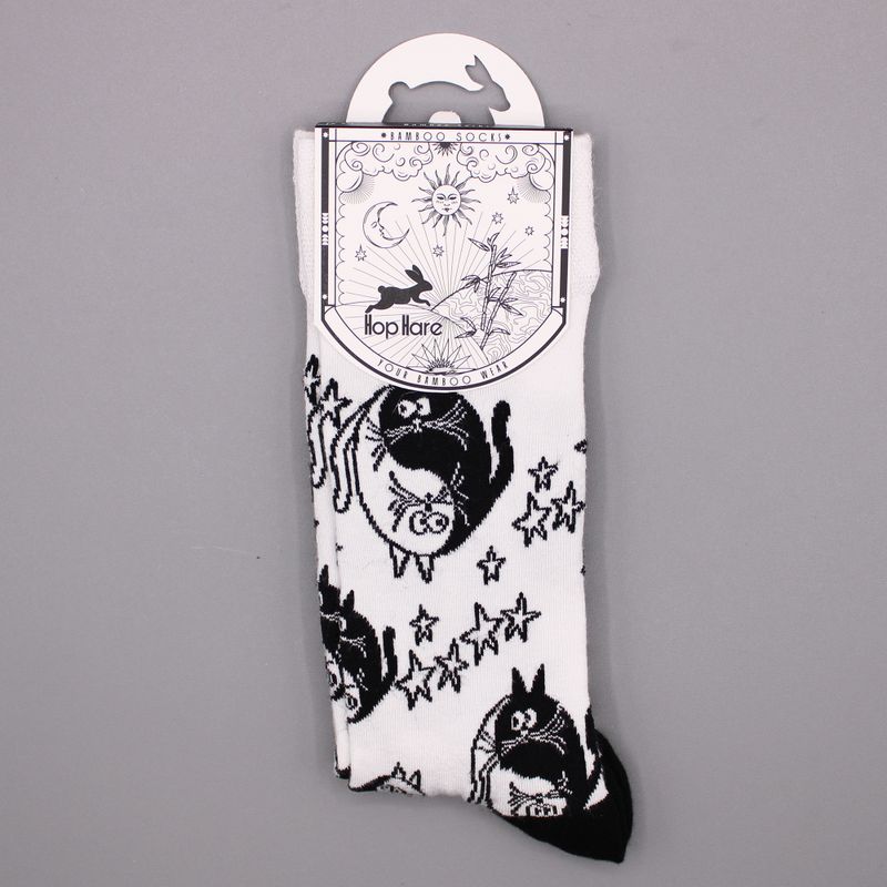 Hop Hare Bamboe Sokken (36-40) - Ying Yang