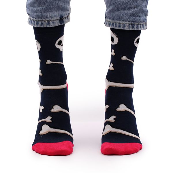 Hop Hare Bamboe Sokken (36-40) - Schedels en Botten