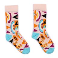 Hop Hare Bamboe Sokken (36-40) - Psychedelische Boze Oog