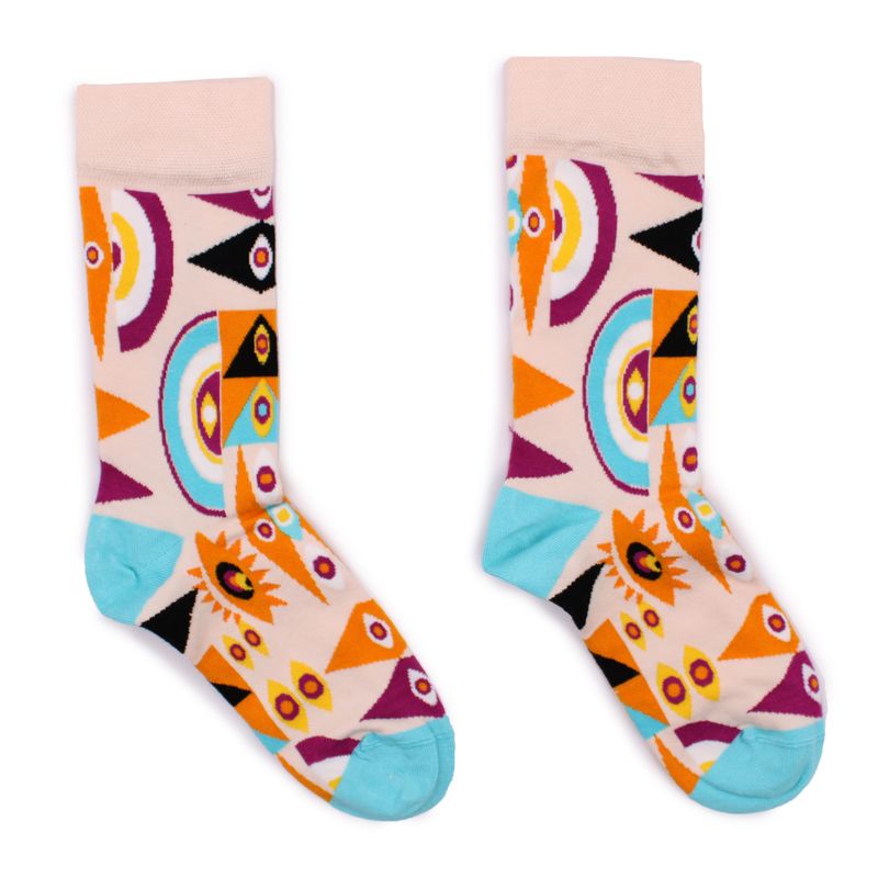 Hop Hare Bamboe Sokken (36-40) - Psychedelische Boze Oog