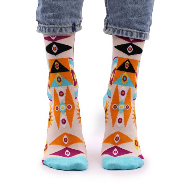 Hop Hare Bamboe Sokken  (36-40) - Psychedelische Boze Oog