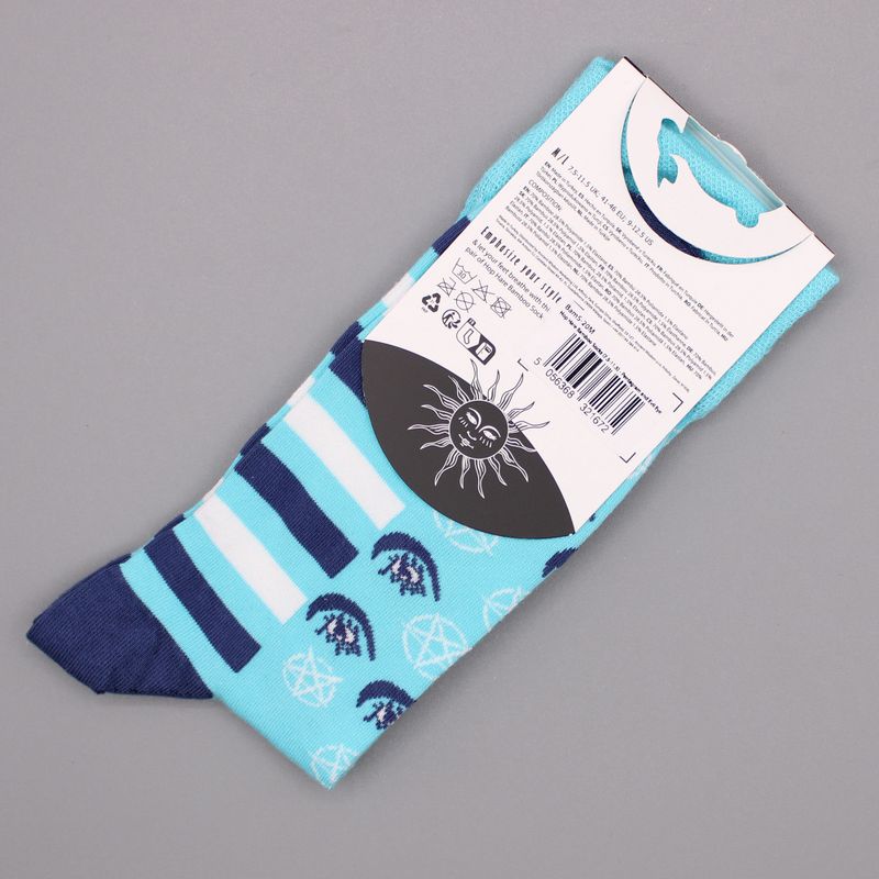 Hop Hare Bamboe Sokken  (36-40) - Pentagram en Boze Oog