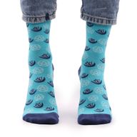 Hop Hare Bamboe Sokken  (36-40) - Pentagram en Boze Oog