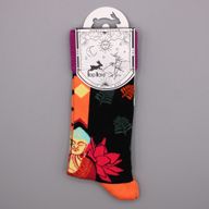 Hop Hare Bamboe Sokken  (36-40) - Roze Boeddha & Lotus