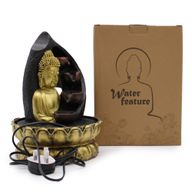 Tafelblad Waterornament - 30cm - Gouden Boeddha & Gietpotten