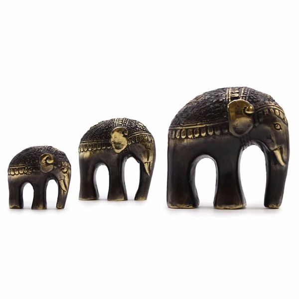 Kunst Olifant Set van 3