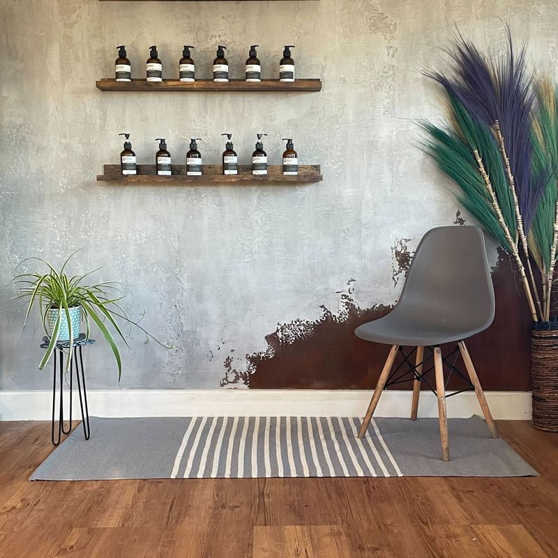 Indiaas Katoenen Vloerkleed - 70x170cm - Grijs