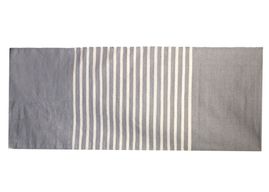 Indiaas Katoenen Vloerkleed - 70x170cm - Grijs