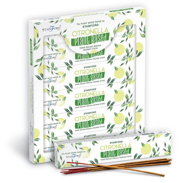 Plantaardige Masala Wierookstokjes - Citronella
