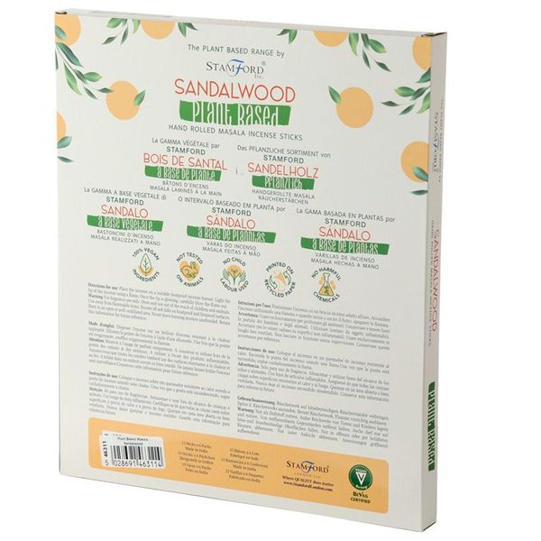 Plantaardige Masala Wierookstokjes - Sandelhout