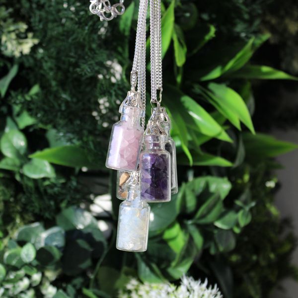 Gebottelde Edelstenen Ketting - Opaliet