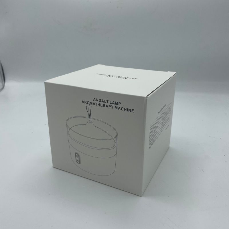 Himalaya Zout Aroma Diffuser - Nachtlampje - USB-C - Vlameffect (Zout niet inbegrepen)