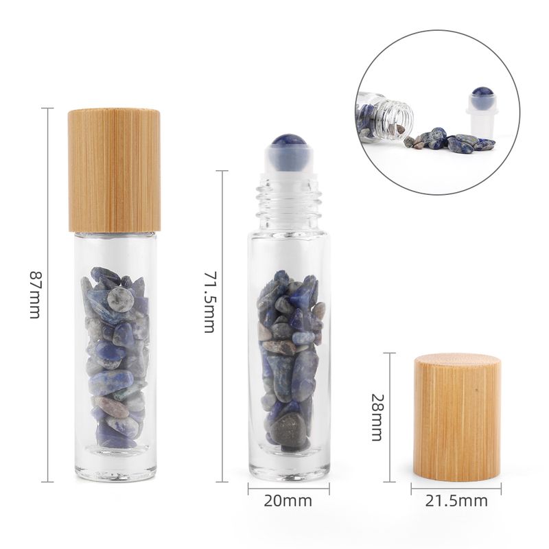 Roller fles- Sodaliet  - Houten dop