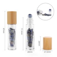 Roller fles- Sodaliet  - Houten dop