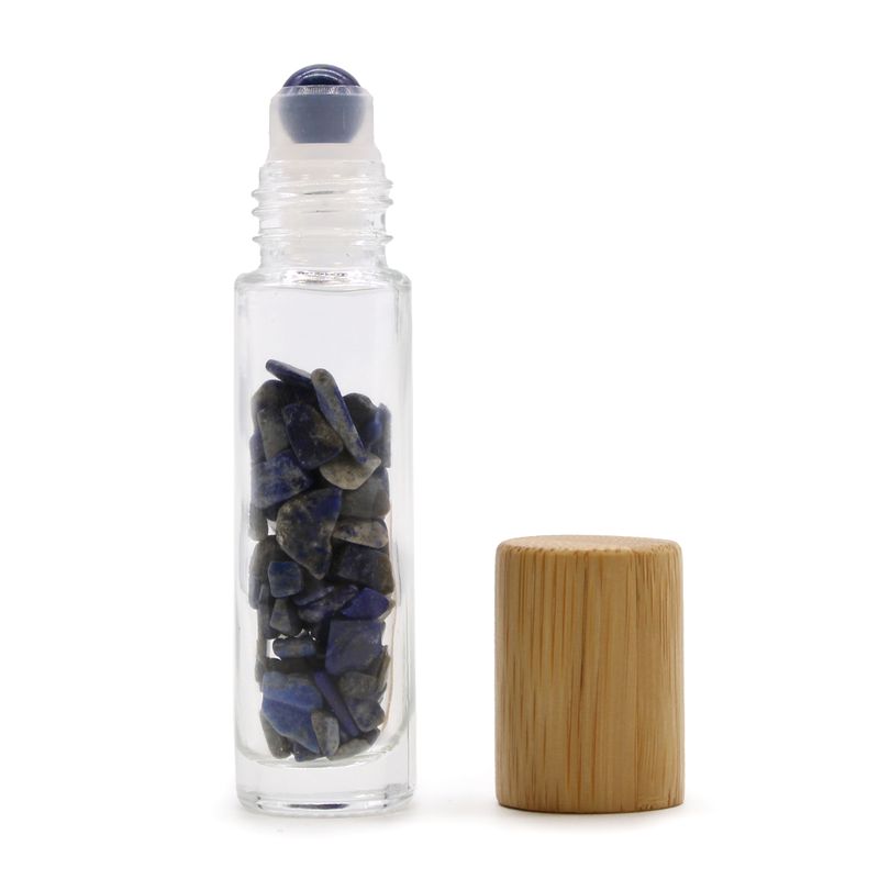 Roller fles- Sodaliet  - Houten dop