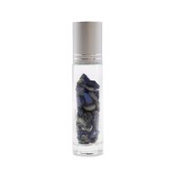 Roller fles- Sodaliet  - Zilver dop