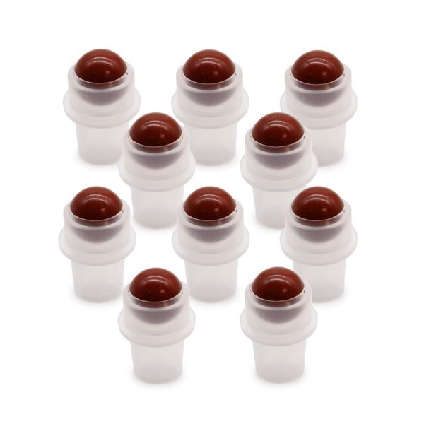 Gemstone Roller Tip voor 5ml fles- Rode Jaspis