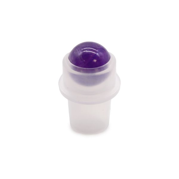 Gemstone Roller Tip voor 5ml fles- Amethist