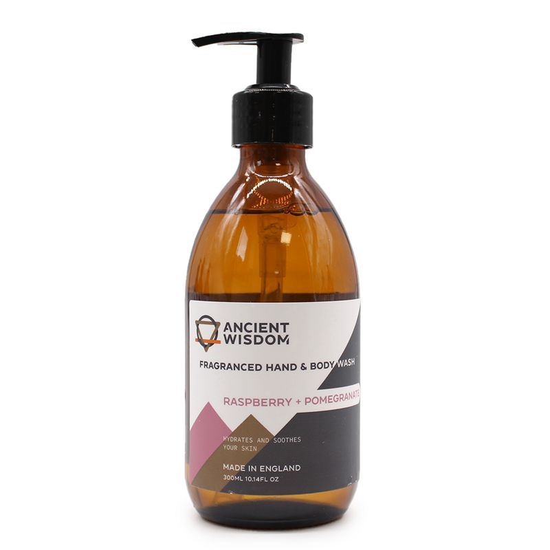 Framboos & Granaatappel Hand & Body Wash 300ml