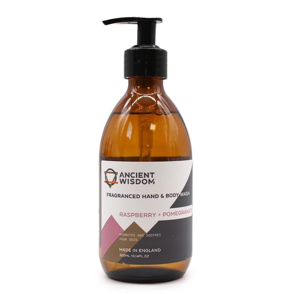 Framboos & Granaatappel Hand & Body Wash 300ml