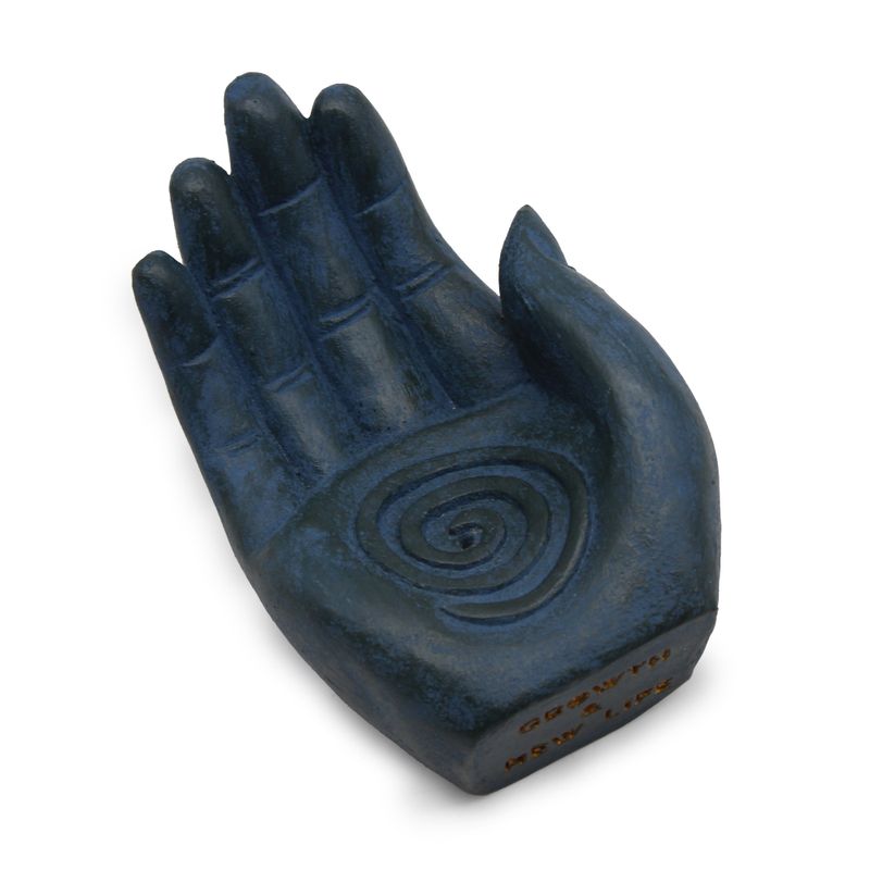 Hand Wierookbrander - Vruchtbaarheid (blauw)