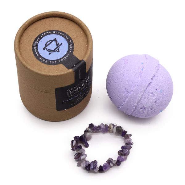 Amethist Gem Armband Badbom