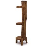 Naturel Teakhouten Houtplank Display 3 planken 100cm hoog