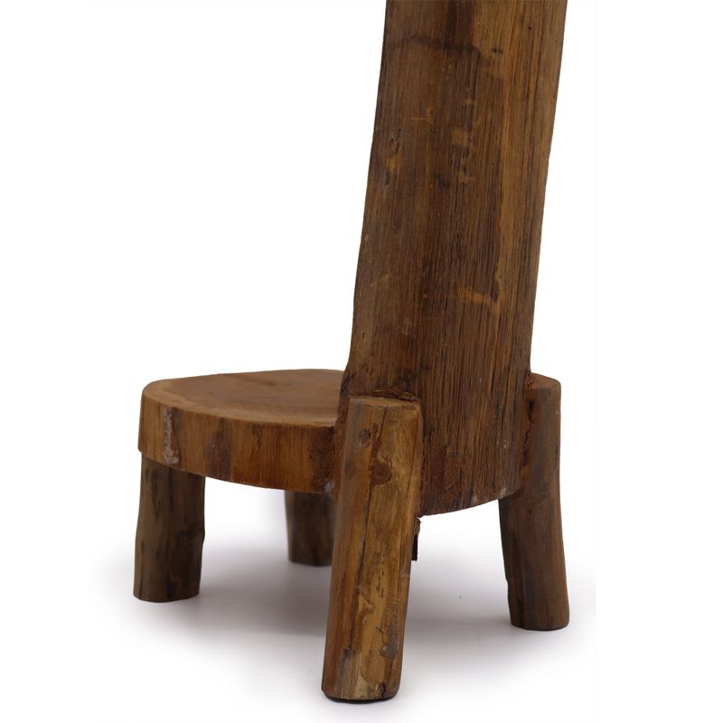 Naturel Teakhouten Houtplank Display 3 planken 100cm hoog