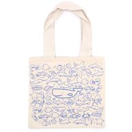 Grote katoenen boodschappentas - 38x42cm - Zeeleven- 10oz