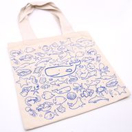 Grote katoenen boodschappentas - 38x42cm - Zeeleven- 10oz