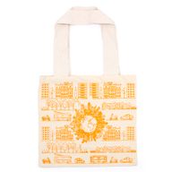 Grote katoenen boodschappentas - 38x42cm - Stadsleven - 10oz