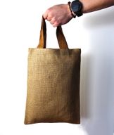 Jute draagtas - 5 handvatten in verschillende kleuren