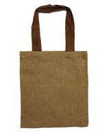Grote jute draagtas - 5 handvatten in verschillende kleuren