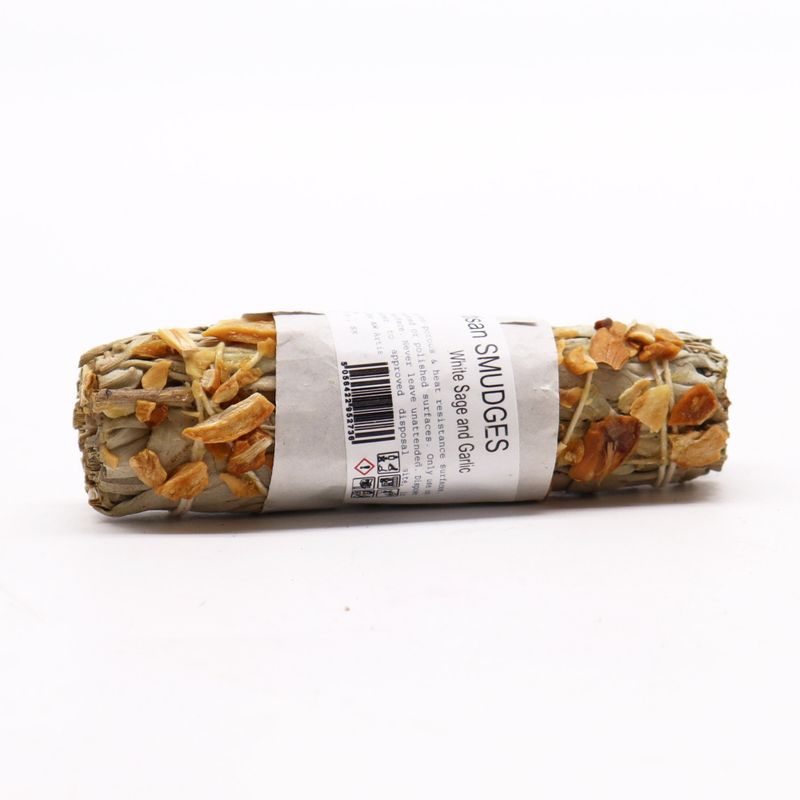 Smudge Stick - Witte Salie en Knoflook
