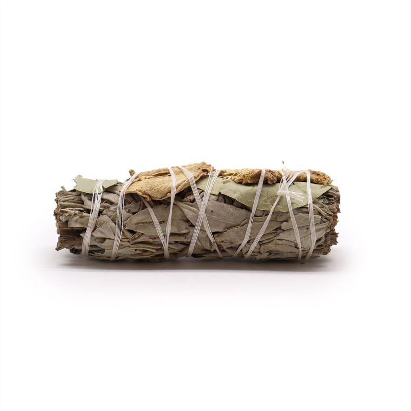 Smudge Stick - Witte Salie, Eucalyptus en Gember