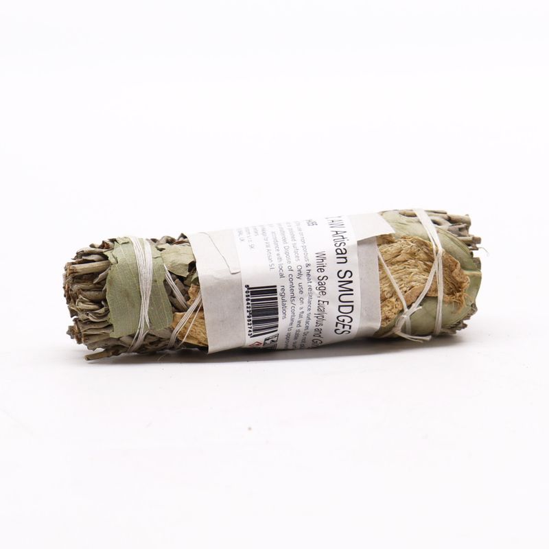 Smudge Stick - Witte Salie, Eucalyptus en Gember