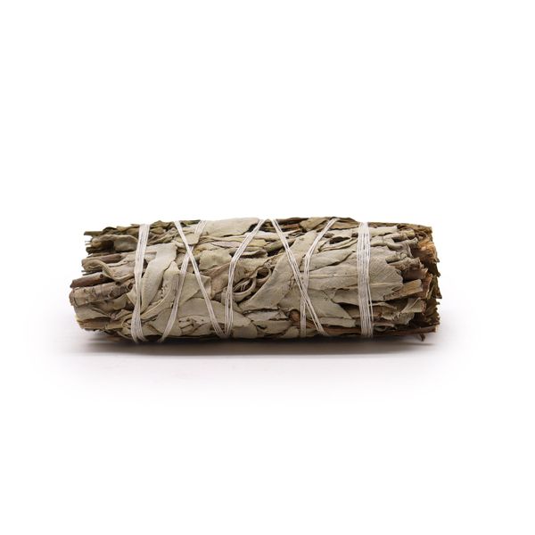 Smudge Stick - Witte Salie en Pirul-gebladerte