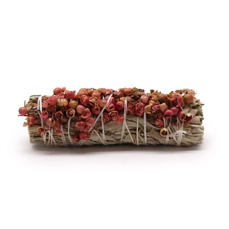 Smudge Stick - Witte Salie en Pirul-zaad