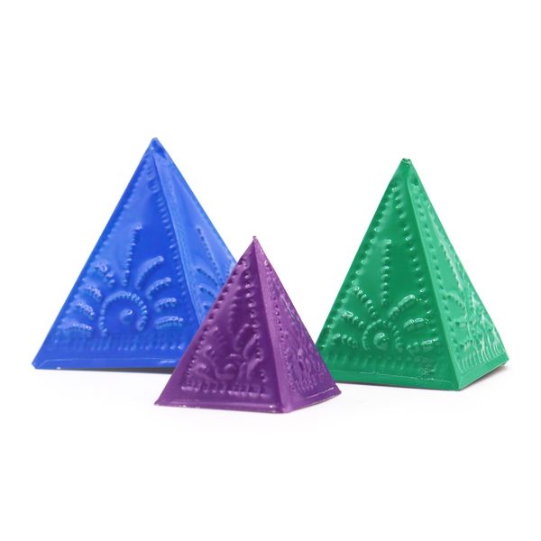 Wierook Poeder Mould Set - Blauw Groen Paars