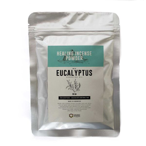 Helend Wierookpoeder - Eucalyptus 50gm