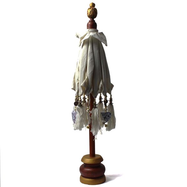 Bali Home Decor Parasol - Canvas - Naturel - 40cm