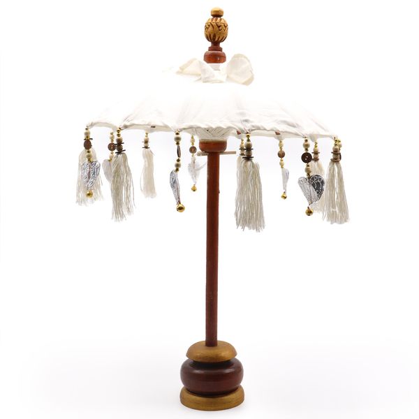 Bali Home Decor Parasol - Canvas - Naturel - 40cm