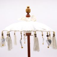 Bali Home Decor Parasol - Canvas - Naturel - 40cm