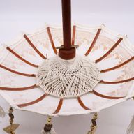 Bali Home Decor Parasol - Canvas - Naturel - 40cm