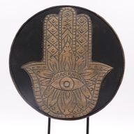 Buddha Feng Shui Set - Hamsa - Grijs