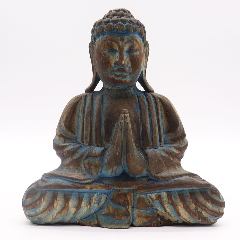 Buddha Feng Shui Set - Bloem Mandala - Blauw